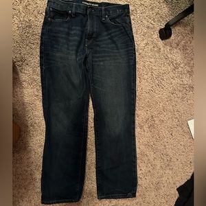 Men’s dark Express jean pants